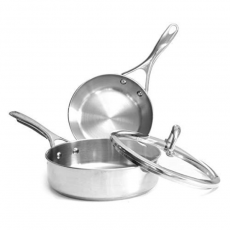 Stainless Steel 3 Piece Cookware...