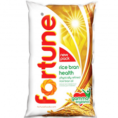 Fortune Oil, 1 L Pouch Rice Bran...