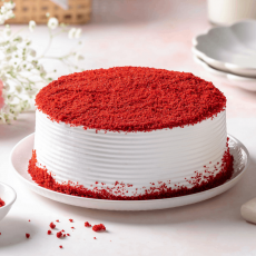 Red Velvet Cream Cake- Half Kg