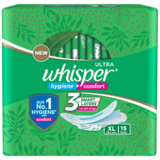 Whisper Sanitary Pads - XL Wings,...