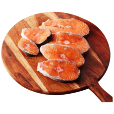 Atlantic Salmon Fish - Steaks,...