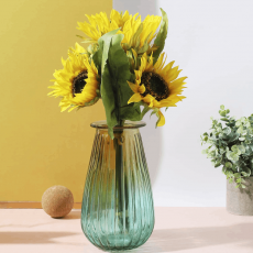 Yellow Sunflower Faux Decorative...