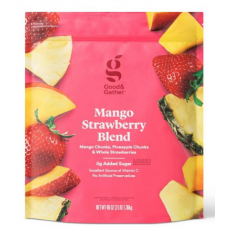 Frozen Mango Strawberry Fruit...