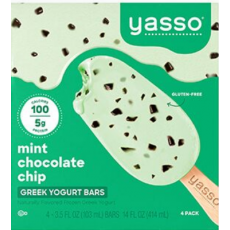 Frozen Greek Yogurt Bars, Mint...