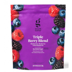 Triple Berry Frozen Fruit Blend -...